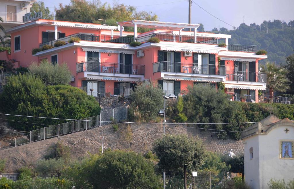 Residence La Cycas Villammare Bagian luar foto